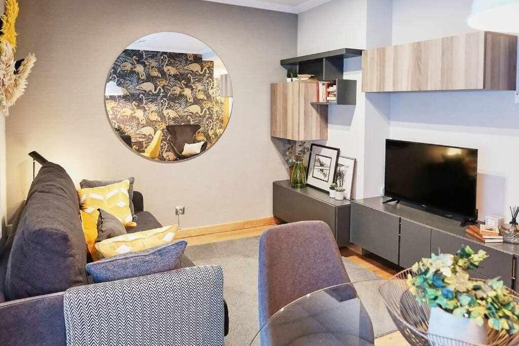 Apartamento Mariscal Pontevedra Bagian luar foto